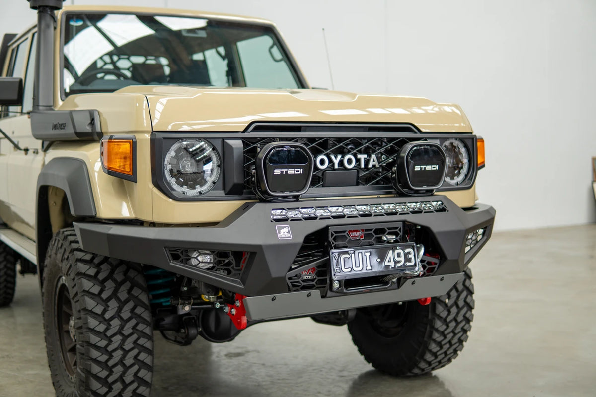 Offroad Animal - Predator Bull bar, Suitable for Toyota Land Cruiser (facelift) 76, 78, 79 Dual Cab, 2024 on