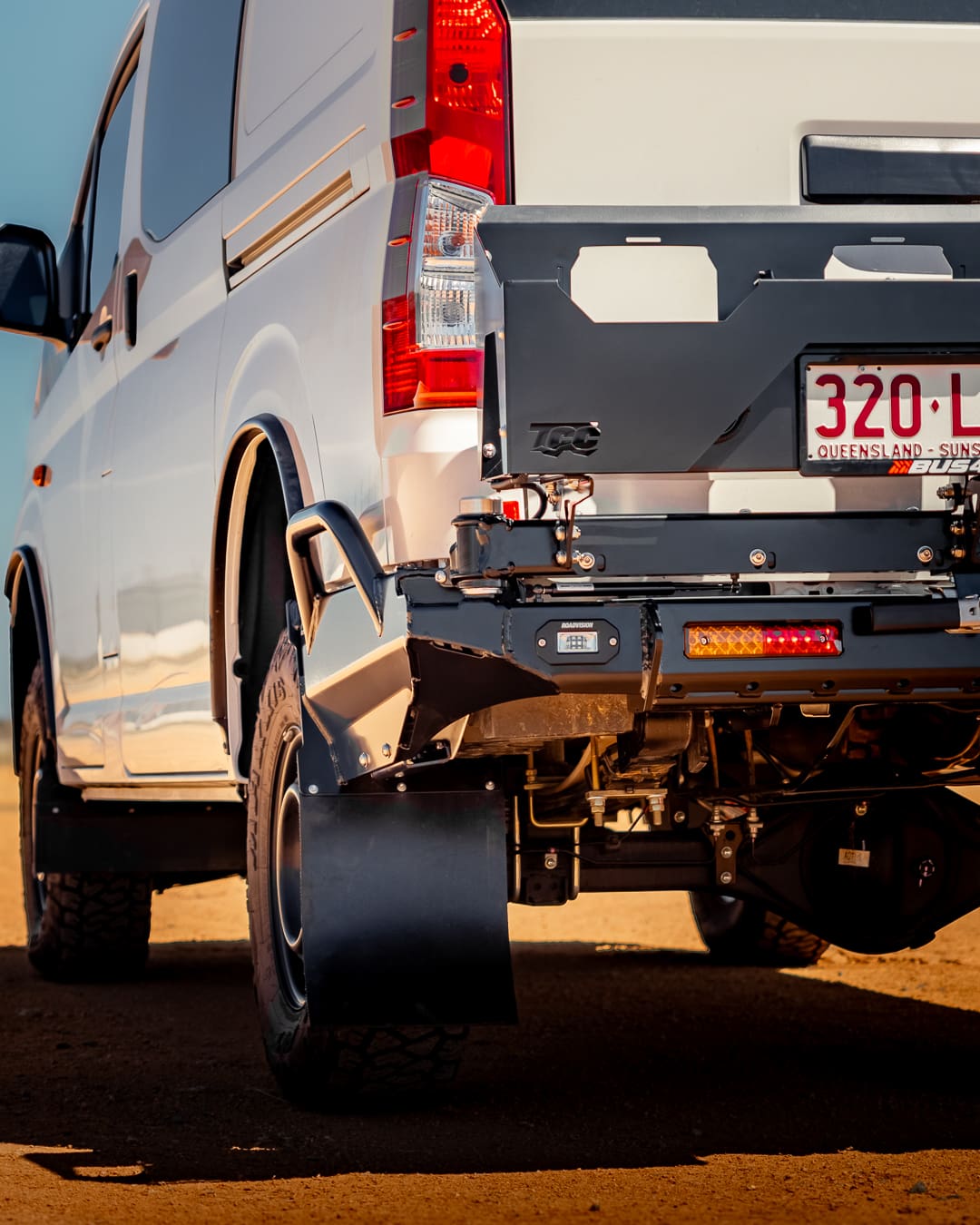 The Cruiser Company - Toyota Hiace 300 Series - Tow Bar Rear Bar