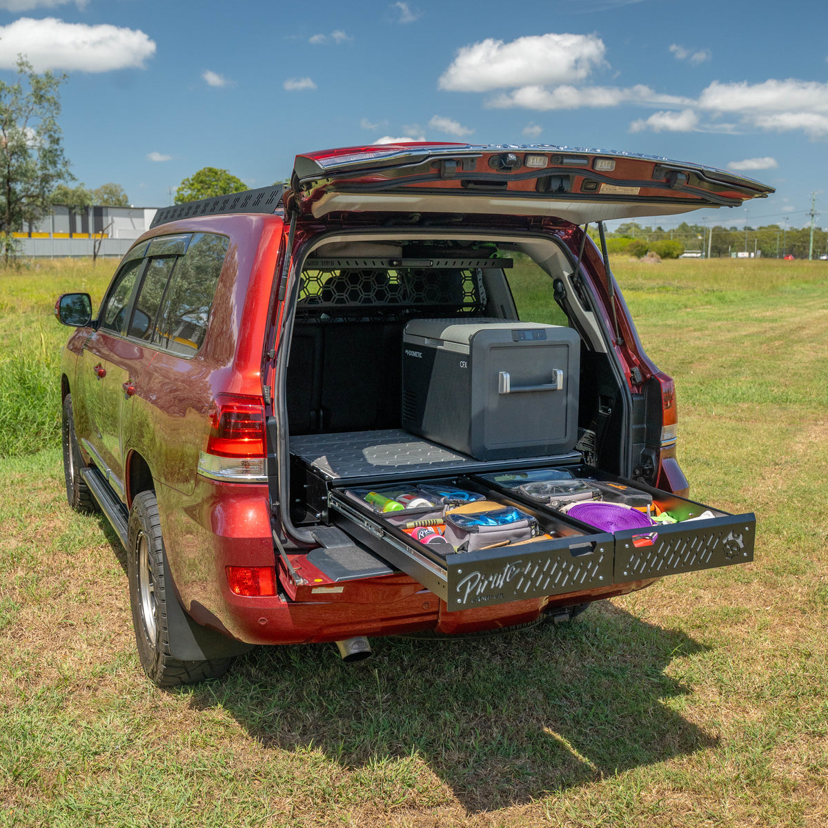 Low Profile Drawer System | Toyota Landcruiser LC200 - No Thank you. No Drawer Dividers / No Thank you. No EVA Foam Inserts
