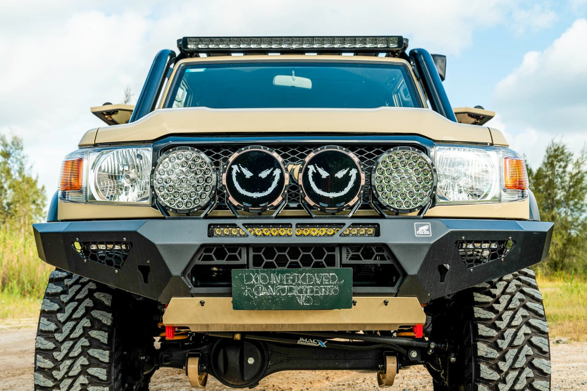 Offroad Animal - Predator Bull bar, To suit Toyota Land Cruiser 76, 78, 79 Series, 2007-2023 ( Does Not Suit 2017+ Single Cab)