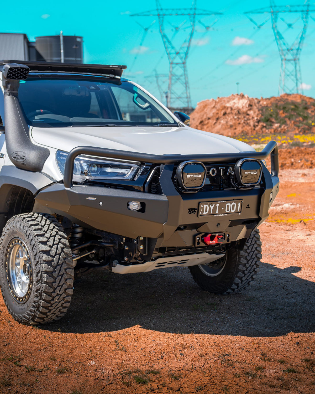 The Cruiser Company - Toyota GR N80 Hilux Bull Bar