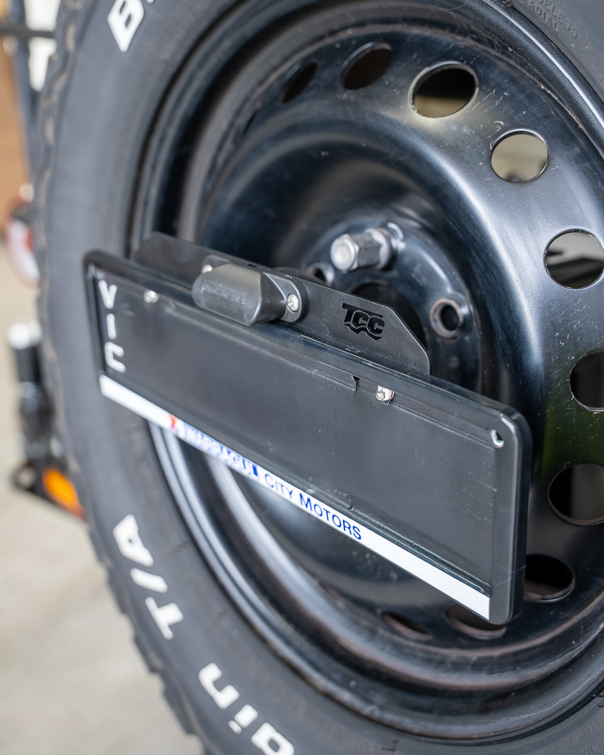 The Cruiser Company - Number Plate Holder