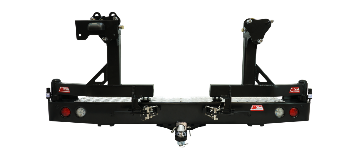 Next-Gen Ranger Raptor 2022-On - 022-02 Rear Wheel Carrier Dual Wheels Carrier Package - SKU MCC-05011-202PK1-SB