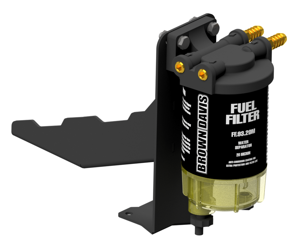 Brown Davis - Toyota Hilux (2015-Present) 2.8L D4D Primary (PRE) Fuel Filter Kit