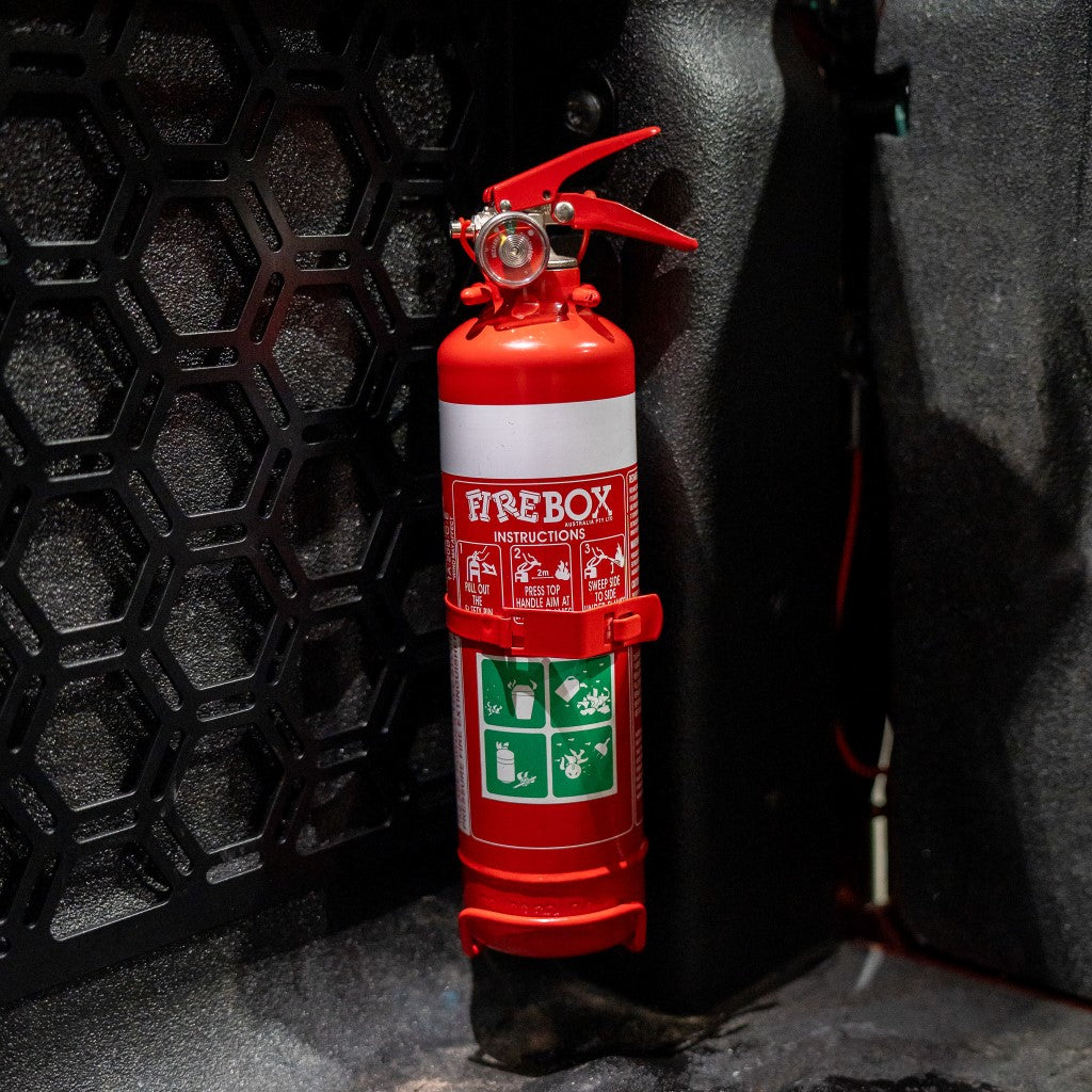 Vertical Tub Fire Extinguisher Bracket To Suit Next Gen Ford Ranger & Raptor 2022+