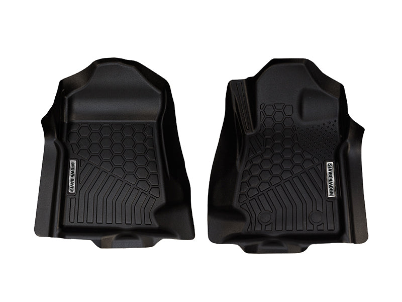 Brown Davis - Nissan Navara D27 (2026-Present) - 4WD Floor Mats - Driver and Passenger