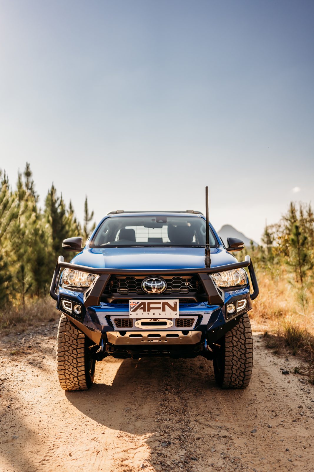 AFN Full Hooped Bull Bar - Toyota Hilux 2025 48V