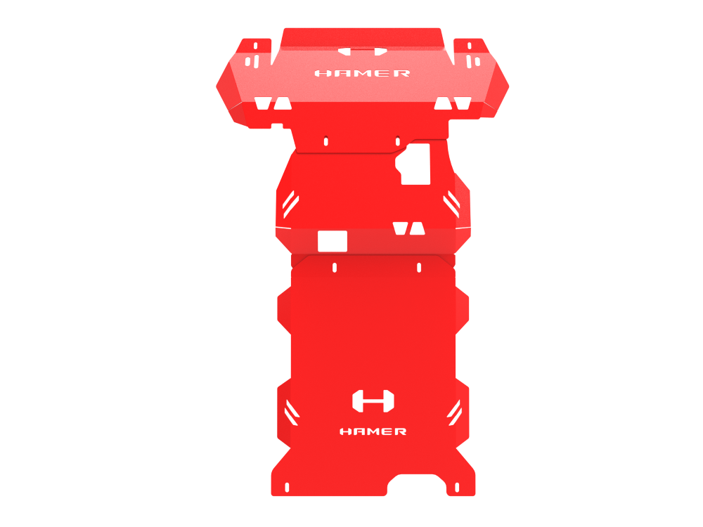 3 Pce Underbody Protection Plates