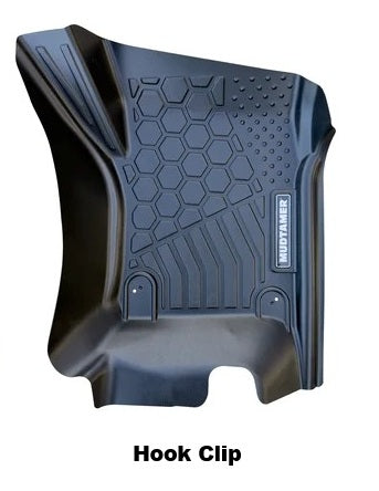 Brown Davis - Toyota Landcruiser 70 Series Single Cab(1999-2016) - 4WD Floor Mats - Driver and Passenger Fronts