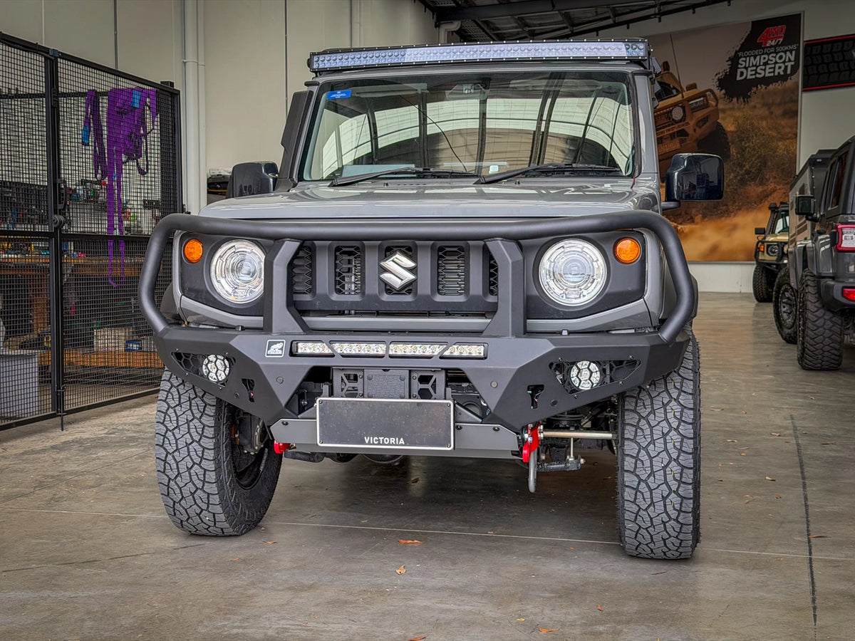 Toro Bull bar, Suzuki Jimny JB74 2018 to current (Does not suit 2026 3 door with Radar)