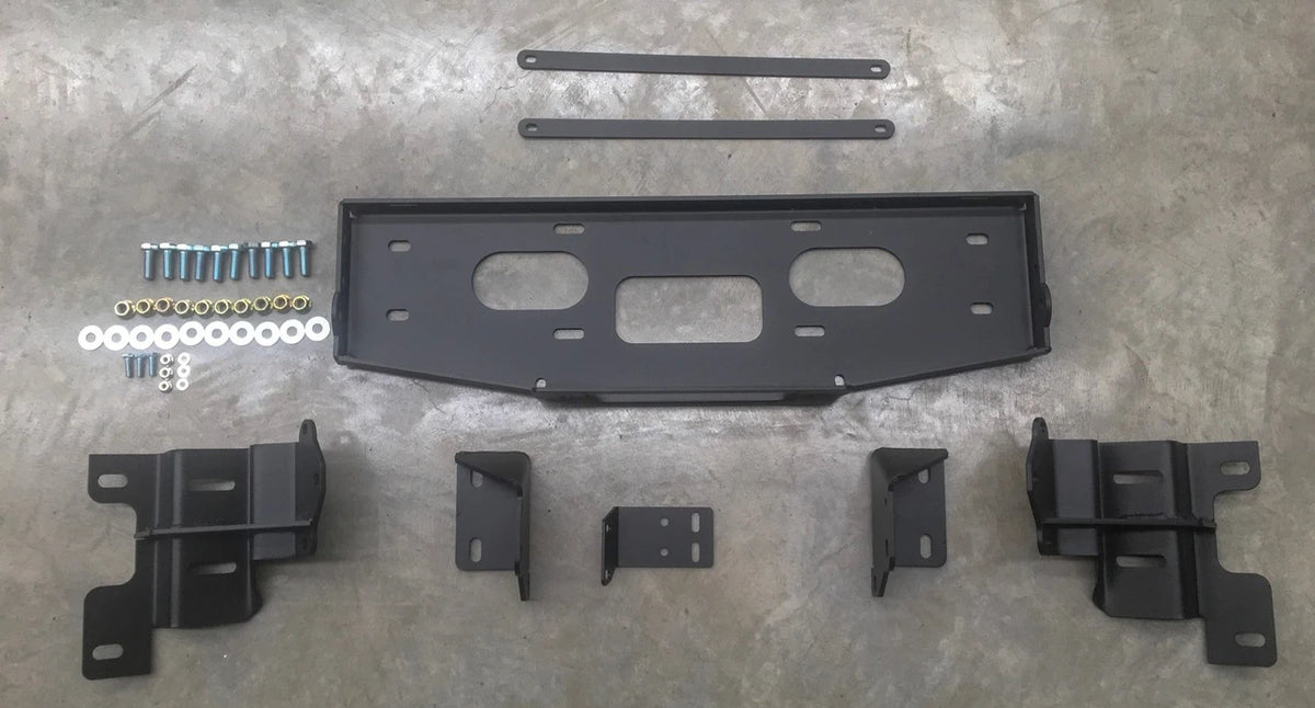 Offroad Animal - Hidden Winch Mount, Grand Cherokee Wk2, 2011-2021