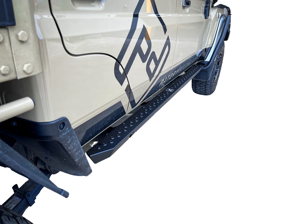 Rock Sliders, suitable for Toyota Land Cruiser 78 and 79 Series, 2007 To 2023 (Does not suit Facelift)