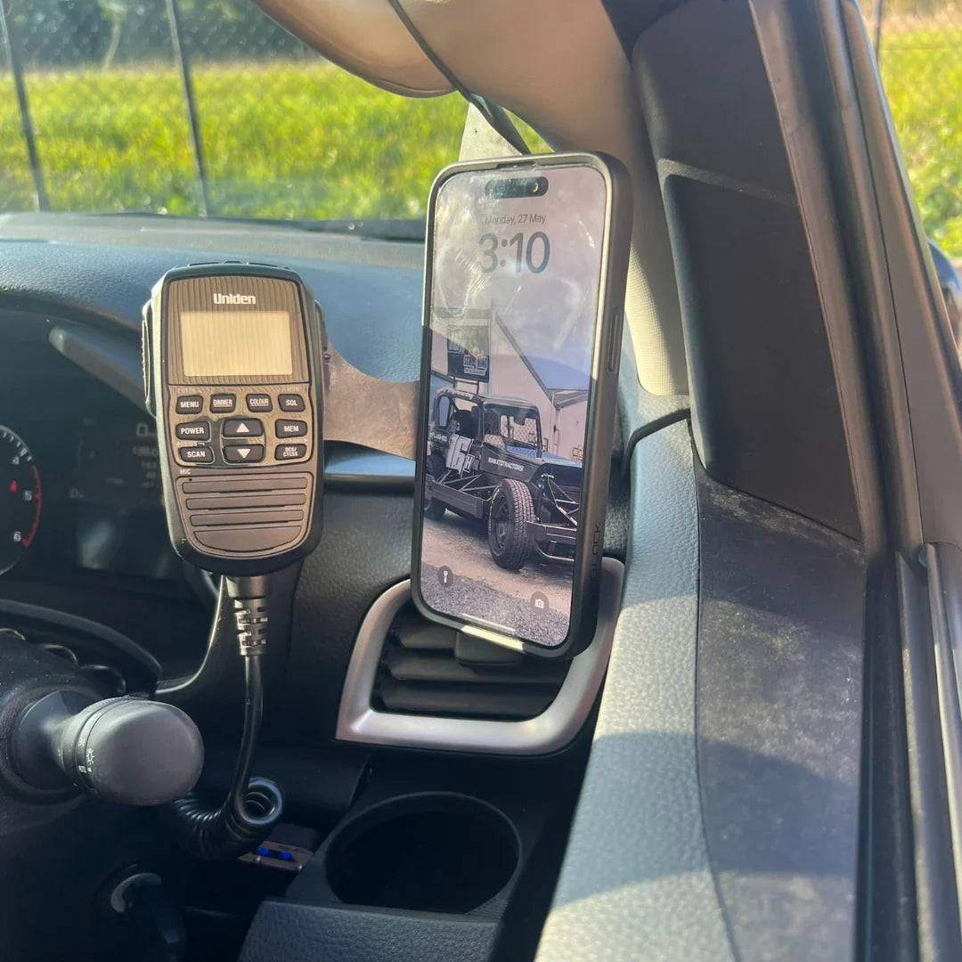 2024.5-2026 Isuzu MU-X Phone and UHF Mount (FACELIFT)