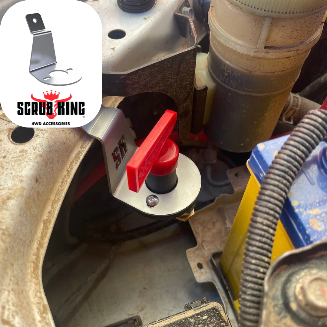 2012-2020 Isuzu MU-X 12V Winch/Battery Isolator Switch & Mount