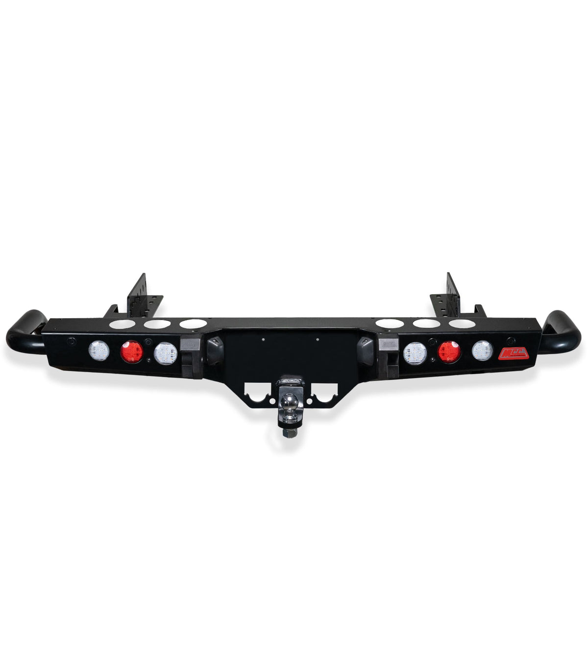 Navara D40 2005-2015 022-03 Jack Rear Bar with Light Kit Package - SKU MCC-03006-203L