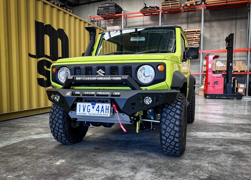 Predator Bull bar, Suzuki Jimny JB74 2018 to current (Does not suit 2026 3 door with Radar)