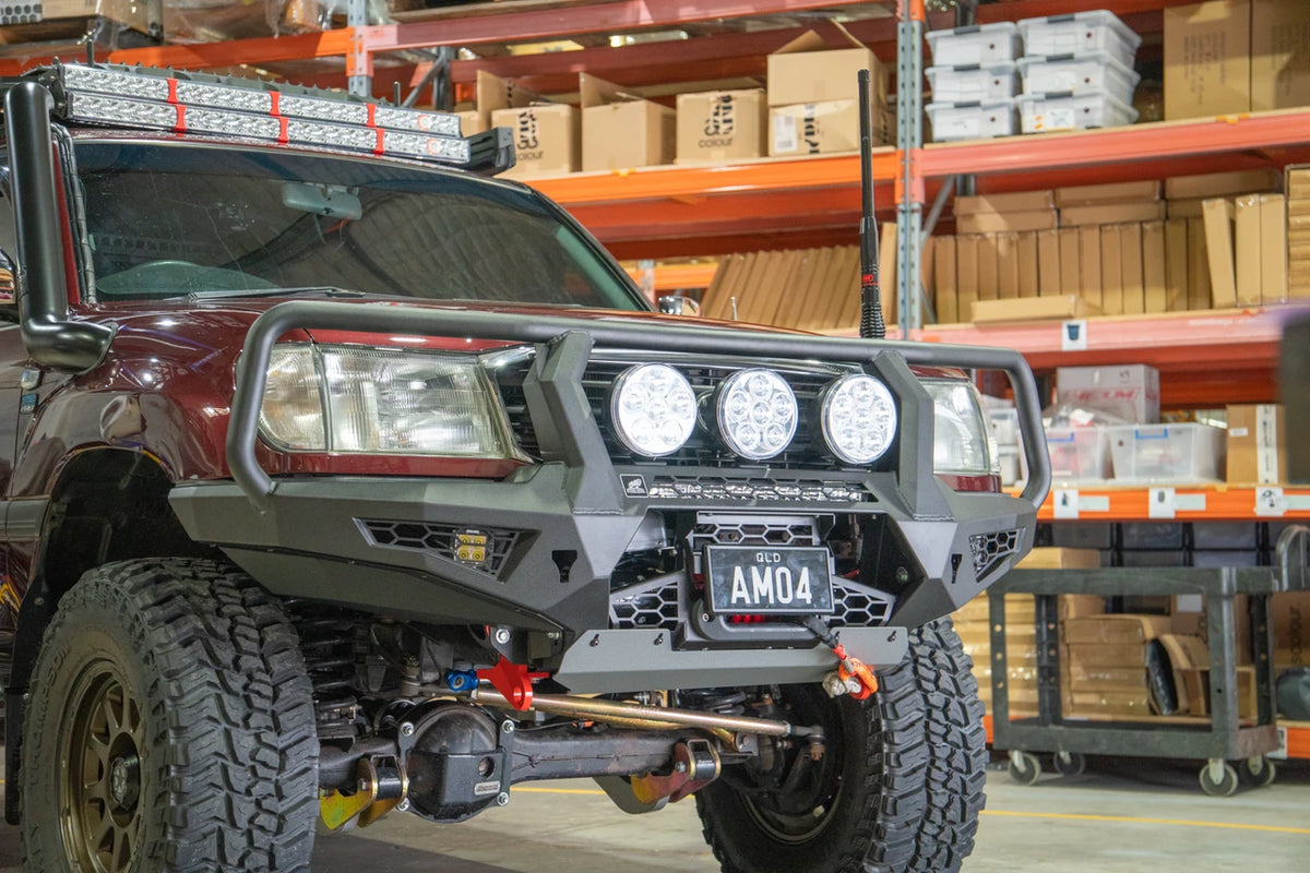 Toro bull bar to suit, Landcruiser 105 series 1998-2007