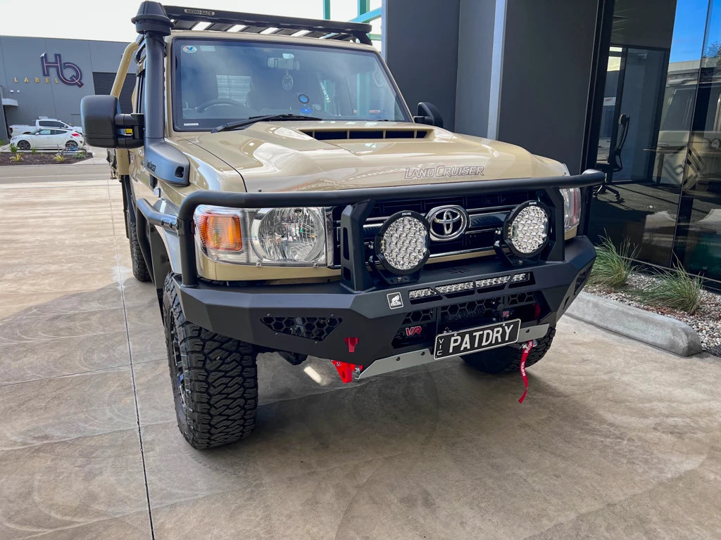 Offroad Animal - Toro Bull bar, To suit Toyota Land Cruiser 76, 78, 79 Series, 2007-2023 ( Does Not Suit 2017+ Single Cab)