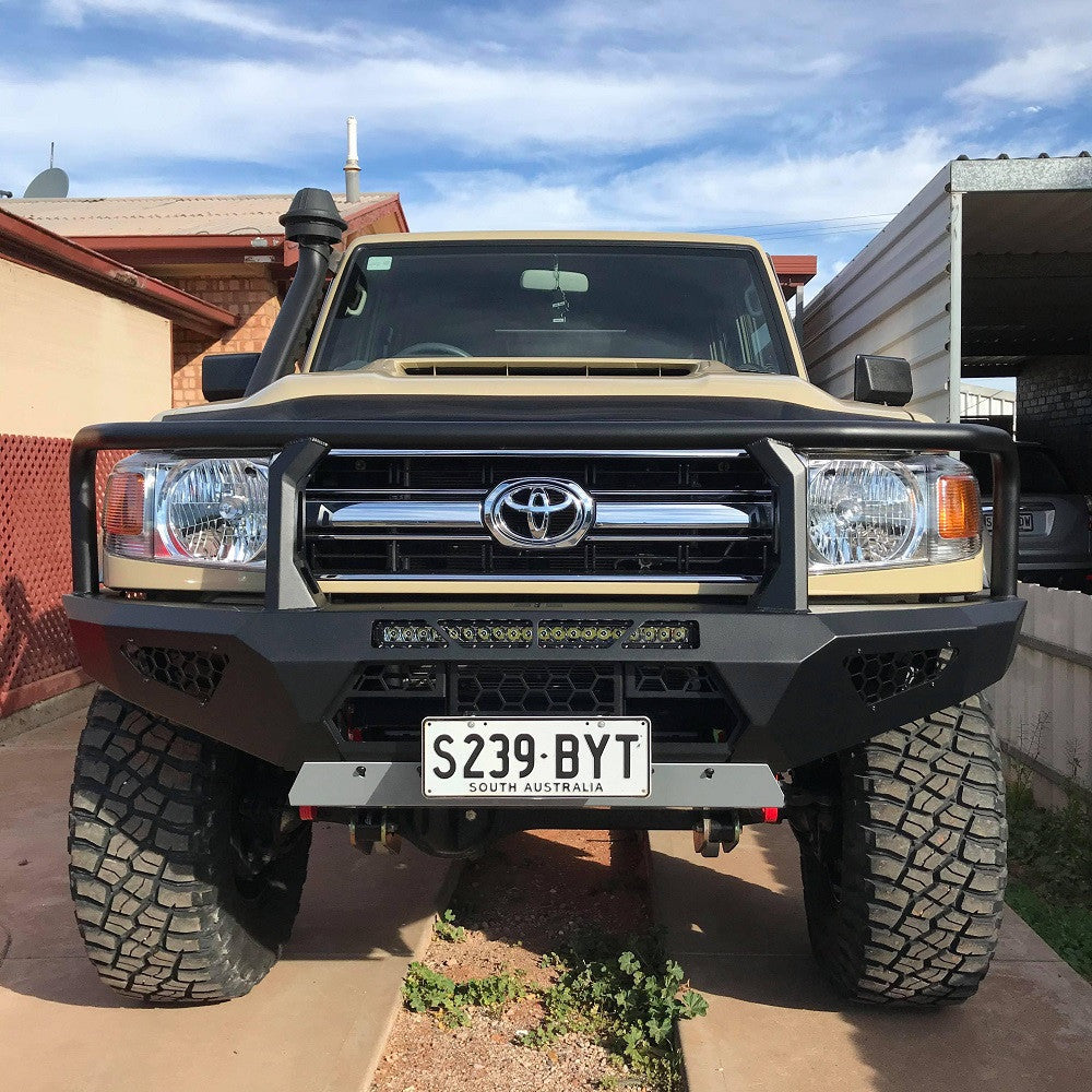Offroad Animal - Toro Bull bar, To suit Toyota Land Cruiser 76, 78, 79 Series, 2007-2023 ( Does Not Suit 2017+ Single Cab)