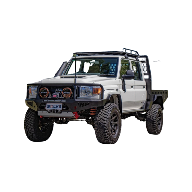 Offroad Animal - Toro Bull bar, To suit Toyota Land Cruiser 76, 78, 79 Series, 2007-2023 ( Does Not Suit 2017+ Single Cab)