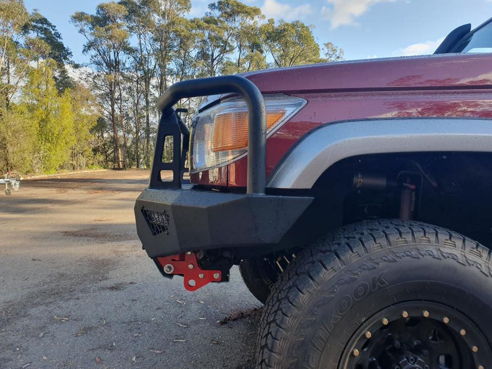 Toro Bull bar, Suitable for Single cab Toyota Land Cruiser 79 Series, 2017-2023