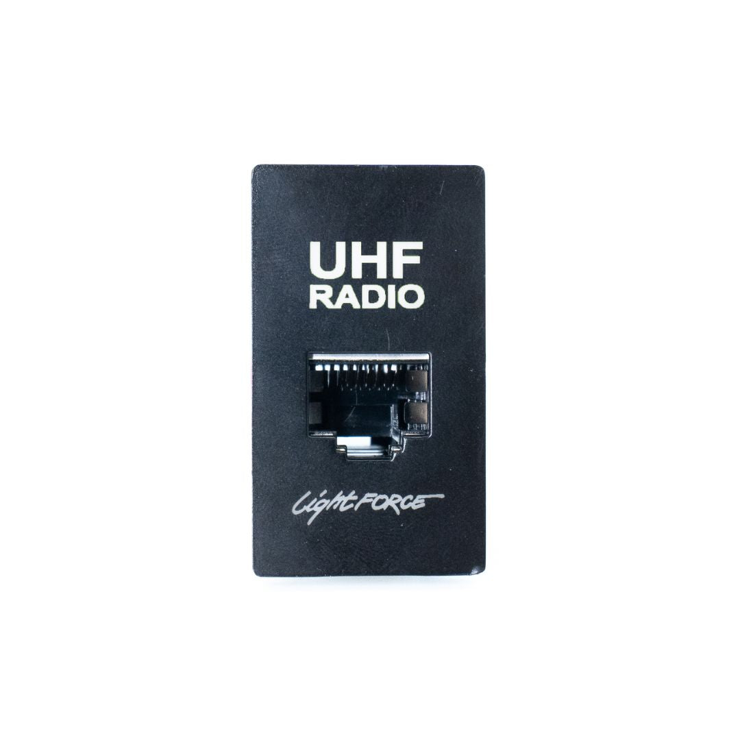 Lightforce - UHF Face Plate RJ45 TY3 suitbale for some Toyota vehicles (near air con. panel)