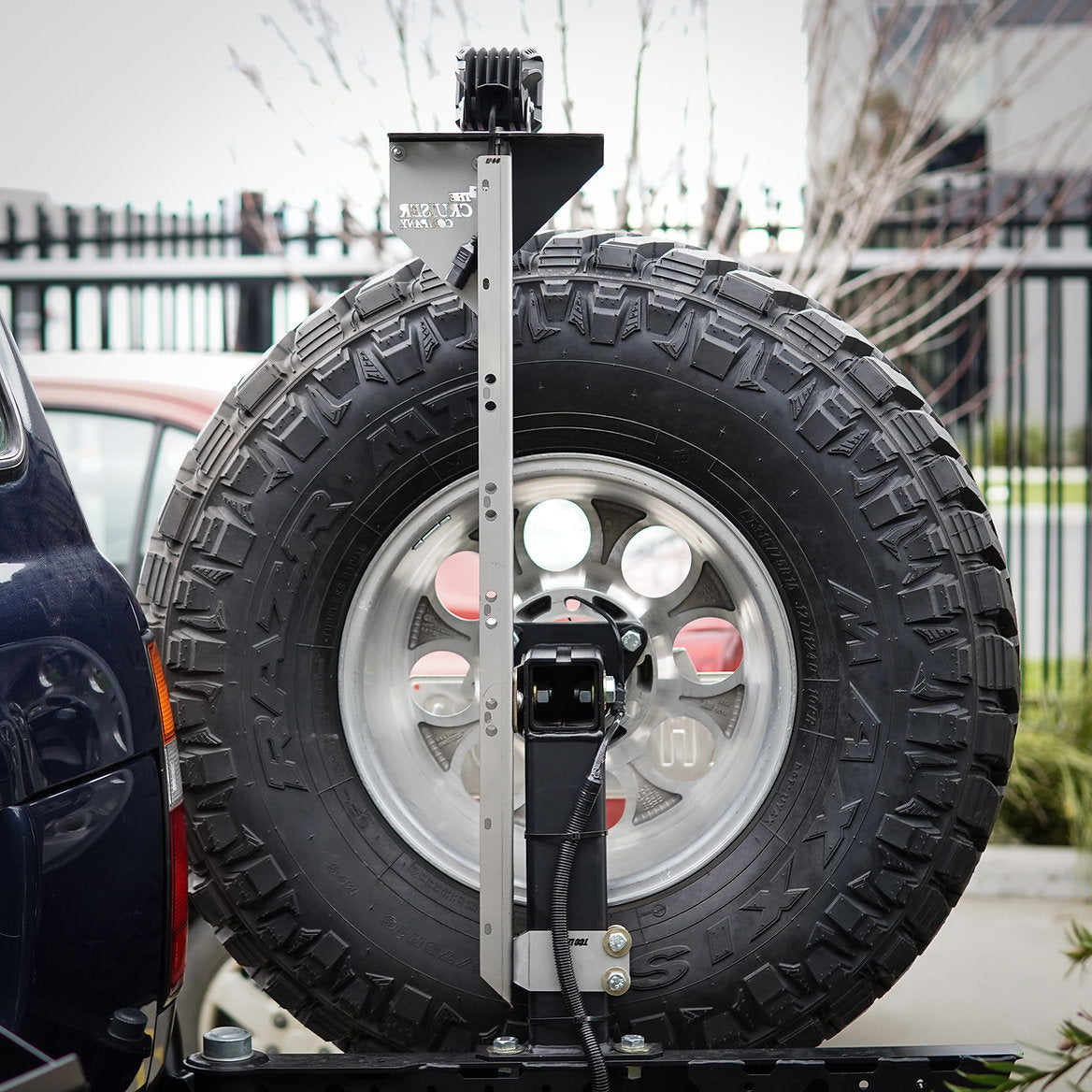 The Cruiser Company - Light Pole For Spare Wheel Carrier