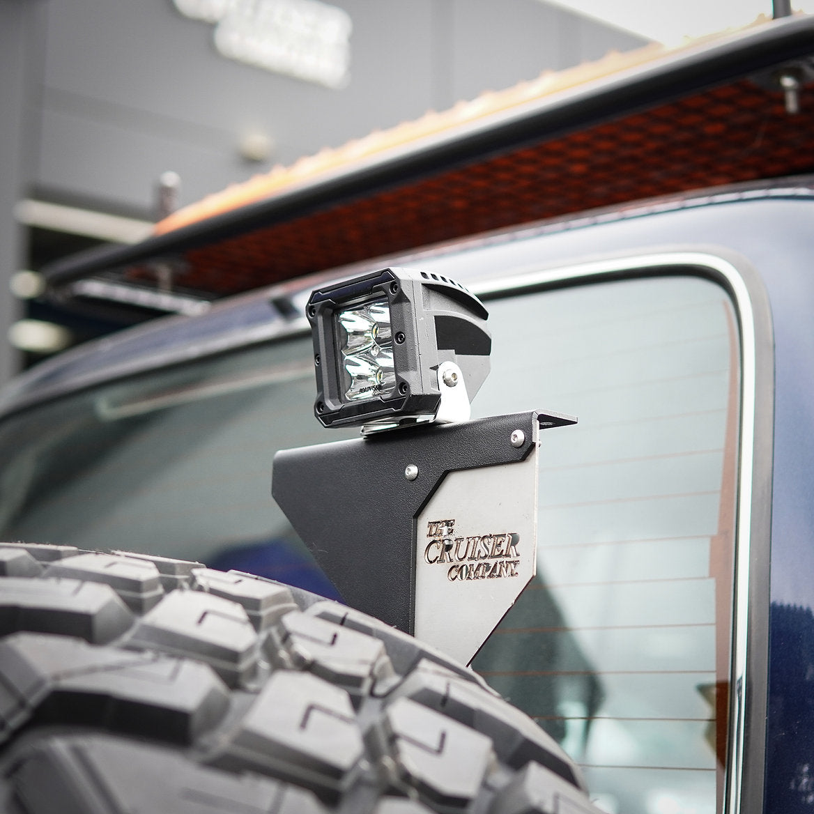 The Cruiser Company - Light Pole For Spare Wheel Carrier