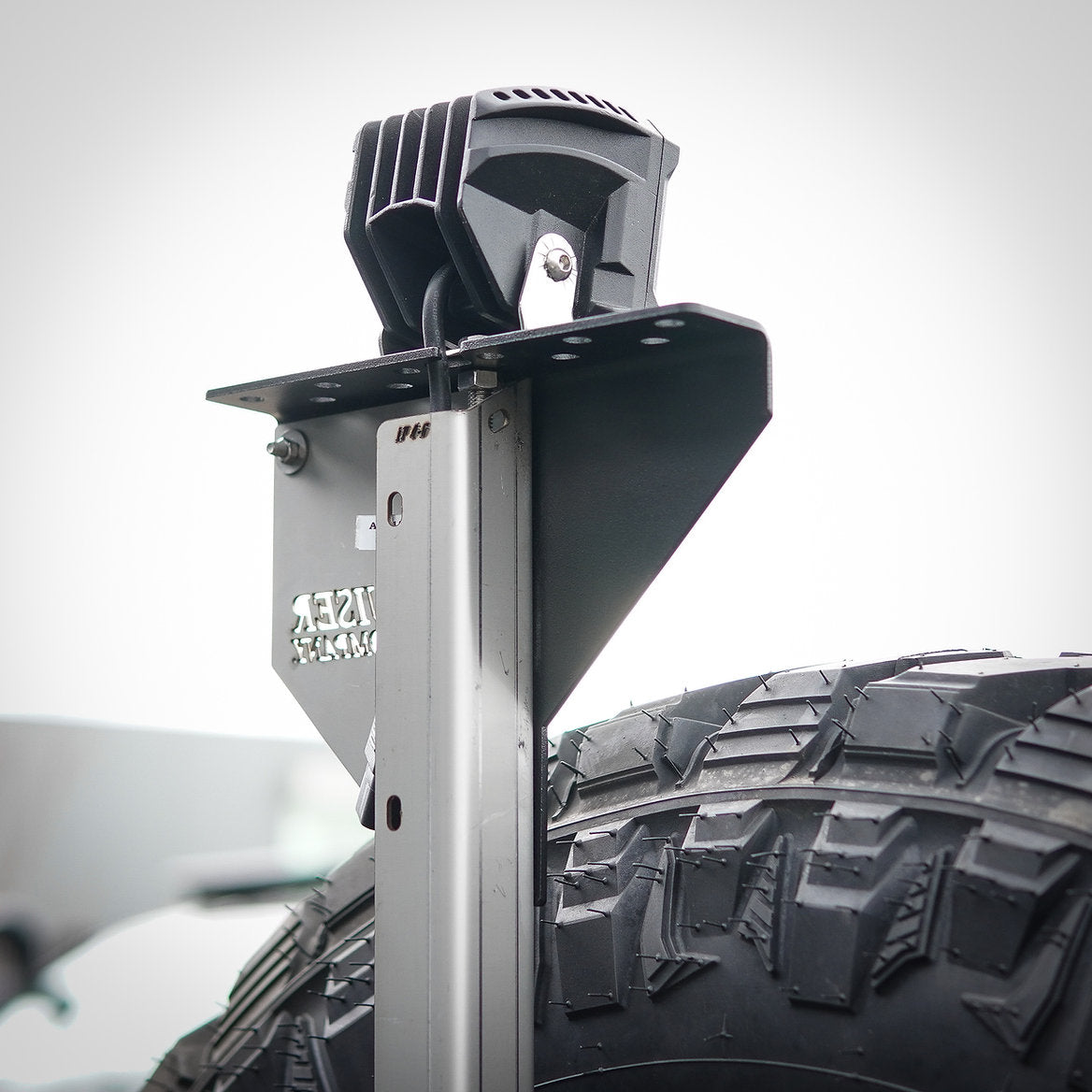 The Cruiser Company - Light Pole For Spare Wheel Carrier