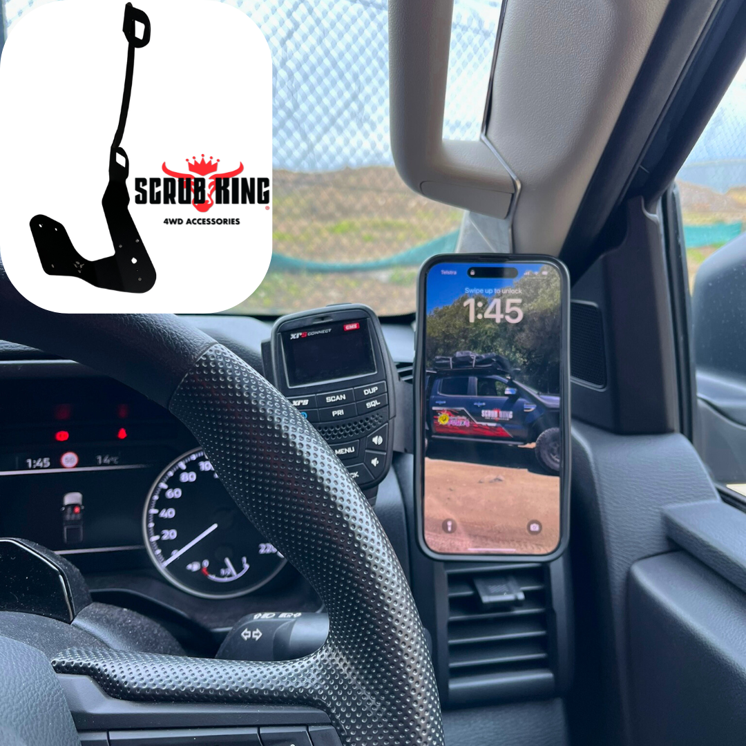 Mitsubishi Triton MV Phone and UHF Mount