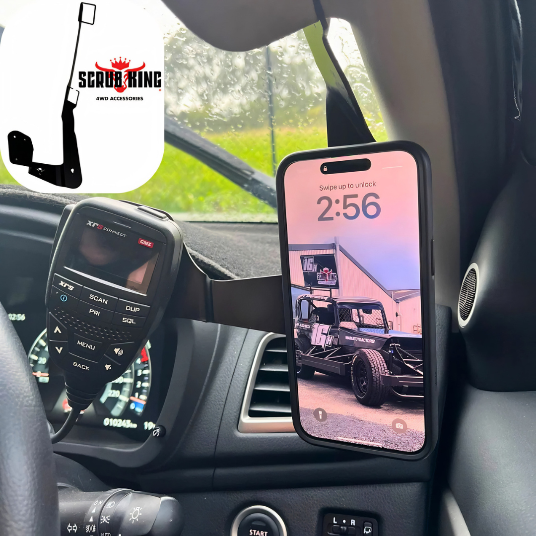 2022-2025 Mitsubishi Pajero Sport Phone and UHF Mount
