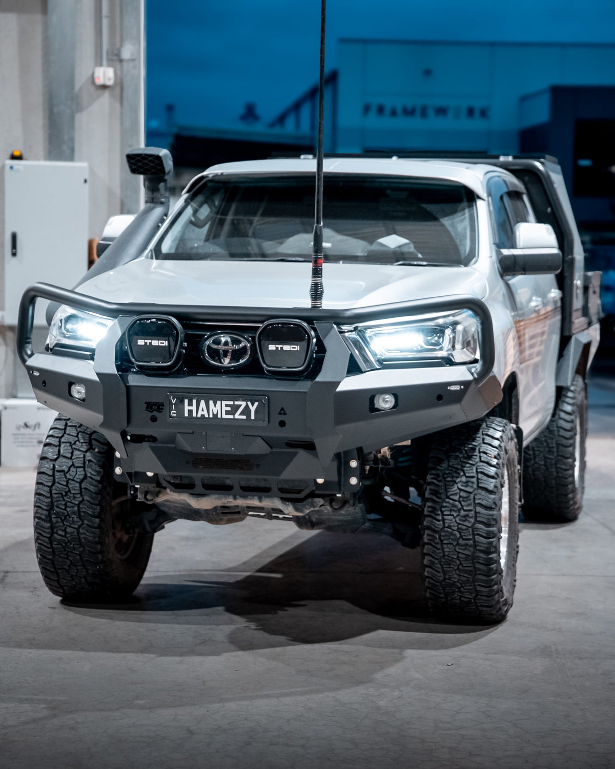 The Cruiser Company - Toyota N80 Hilux Bull Bar (2015-2019)