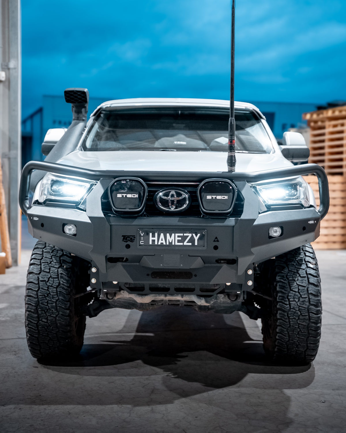 The Cruiser Company - Toyota N80 Hilux Bull Bar (2015-2019)