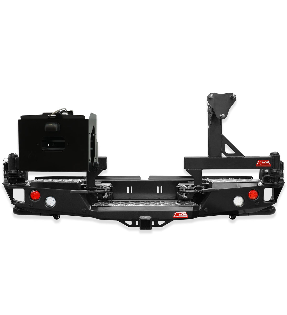 All-New Amarok 2023-On - 022-02 Rear Wheel Carrier Single Jerry Can Holder Package - SKU MCC-04002-202PK2