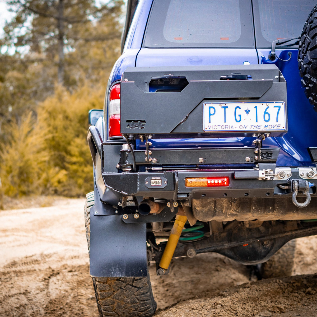 The Cruiser Company - GU Patrol Rear Bar Tow Bar