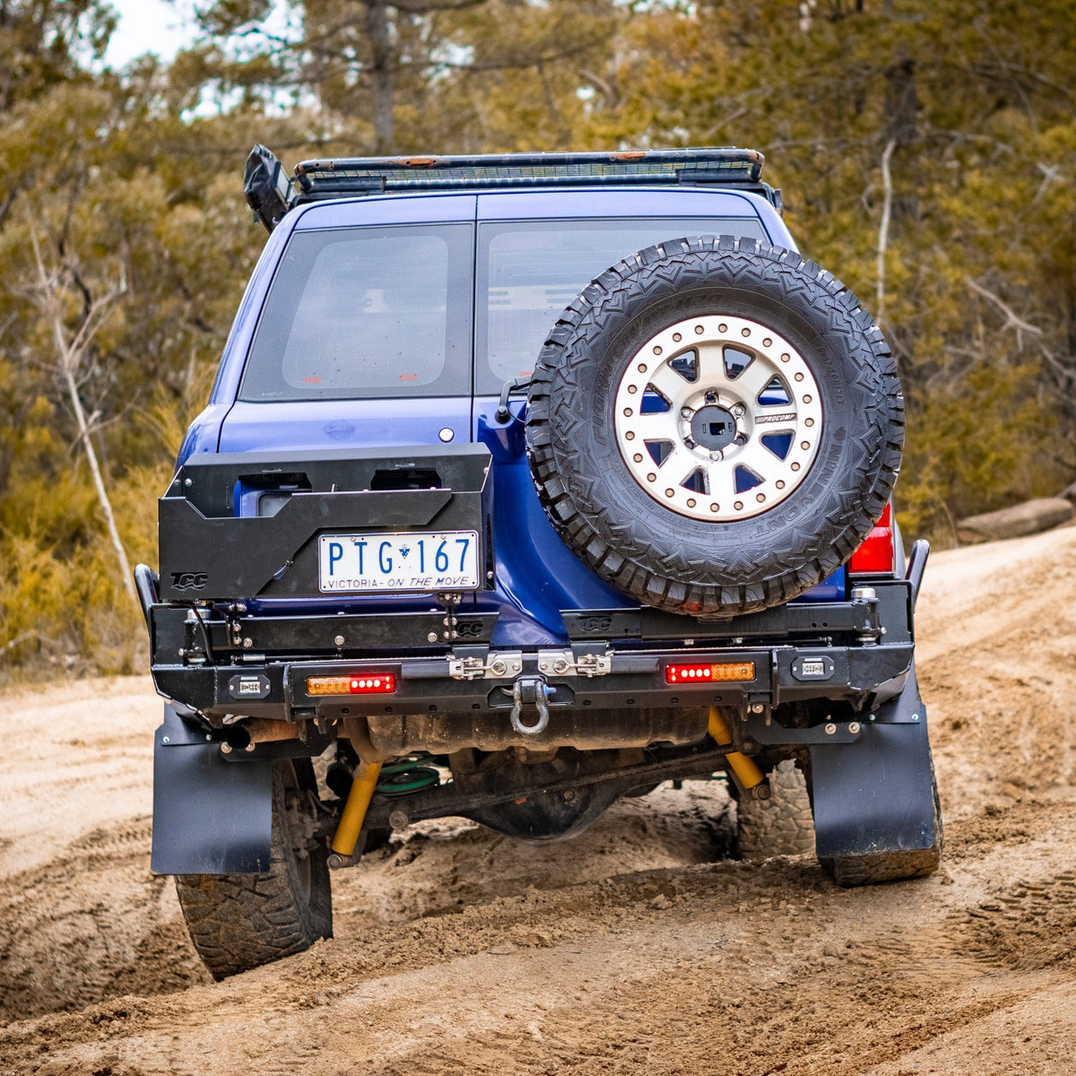 The Cruiser Company - GU Patrol Rear Bar Tow Bar