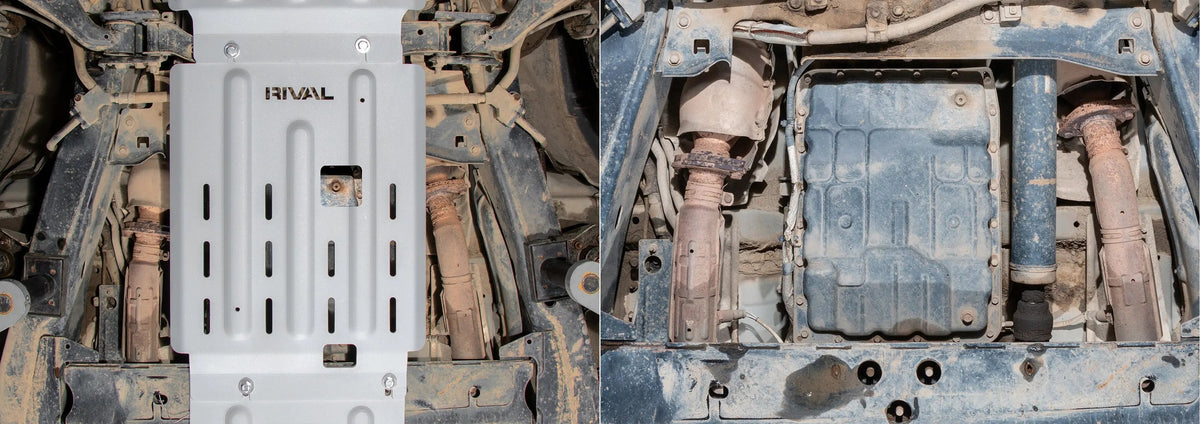 Nissan Patrol Y62 (2010-Present) 4x4 Gearbox Bash Plate – Aluminium