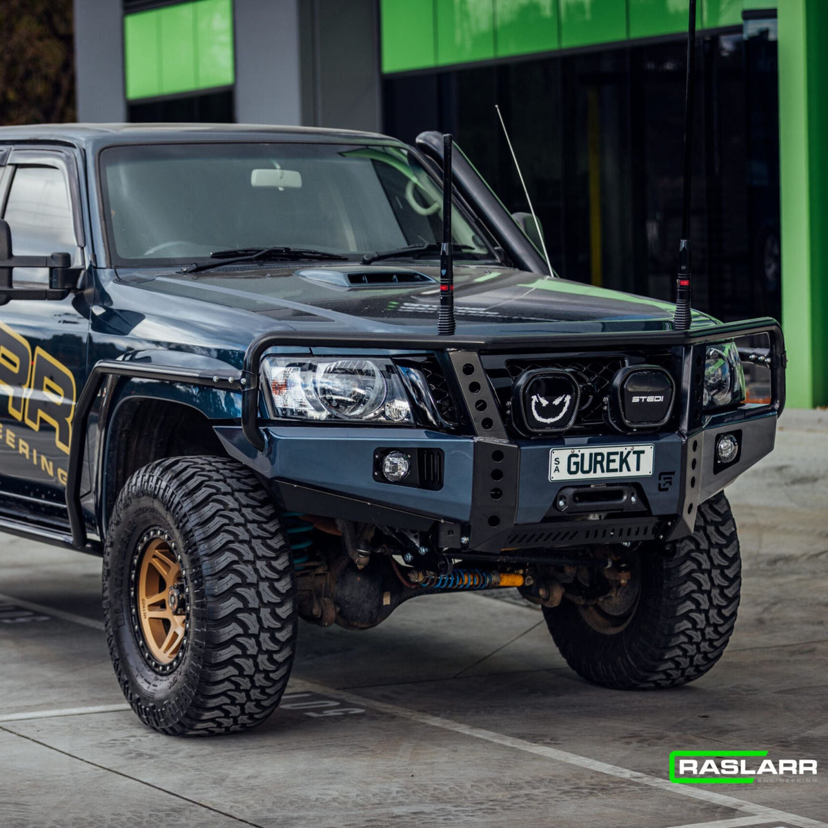Raslarr - GU Series 4 Nissan Patrol Dallas Bull Bar