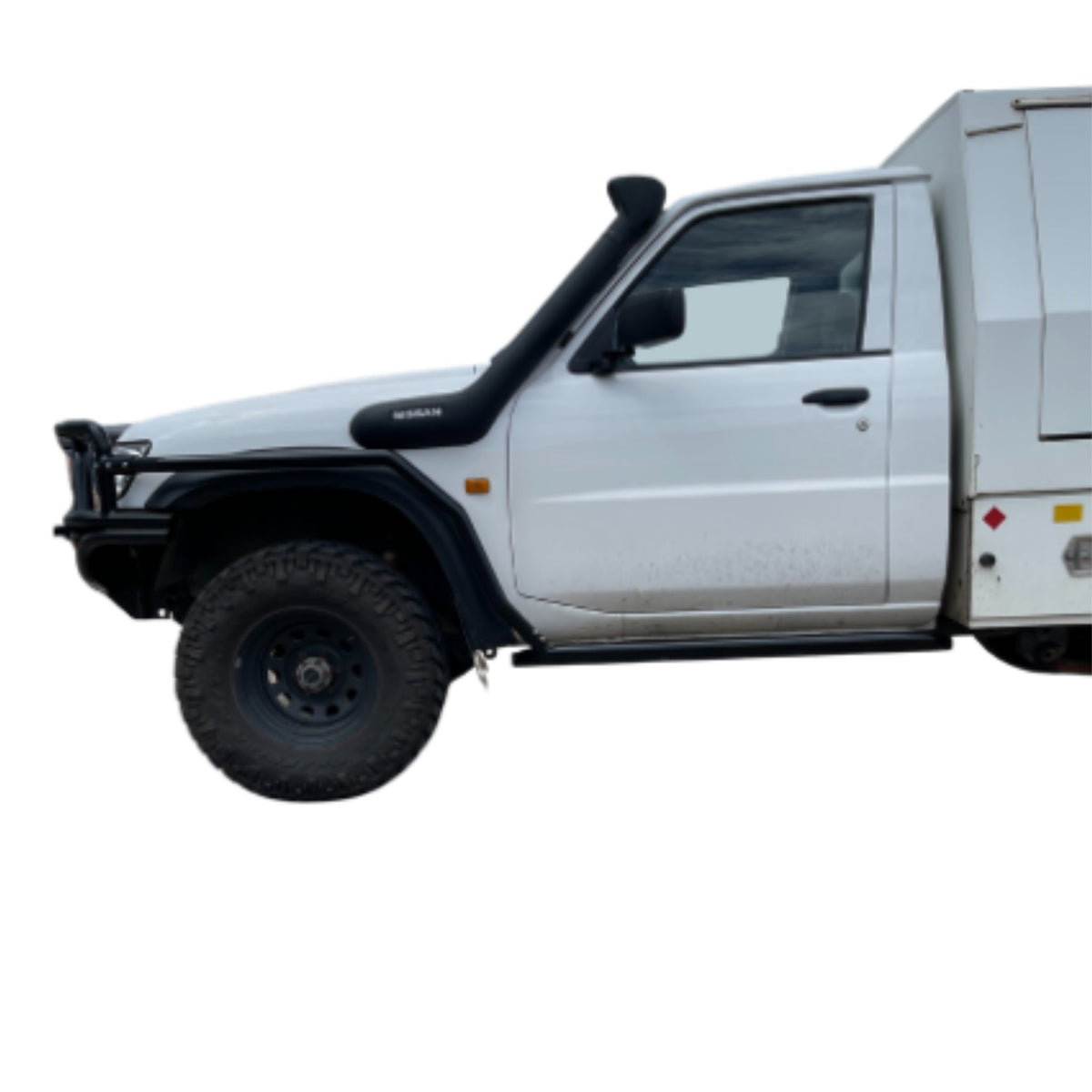 GU Nissan Patrol Traditional Rock Sliders & Rails (Bolt on) [SHORT] - Open / Series 2