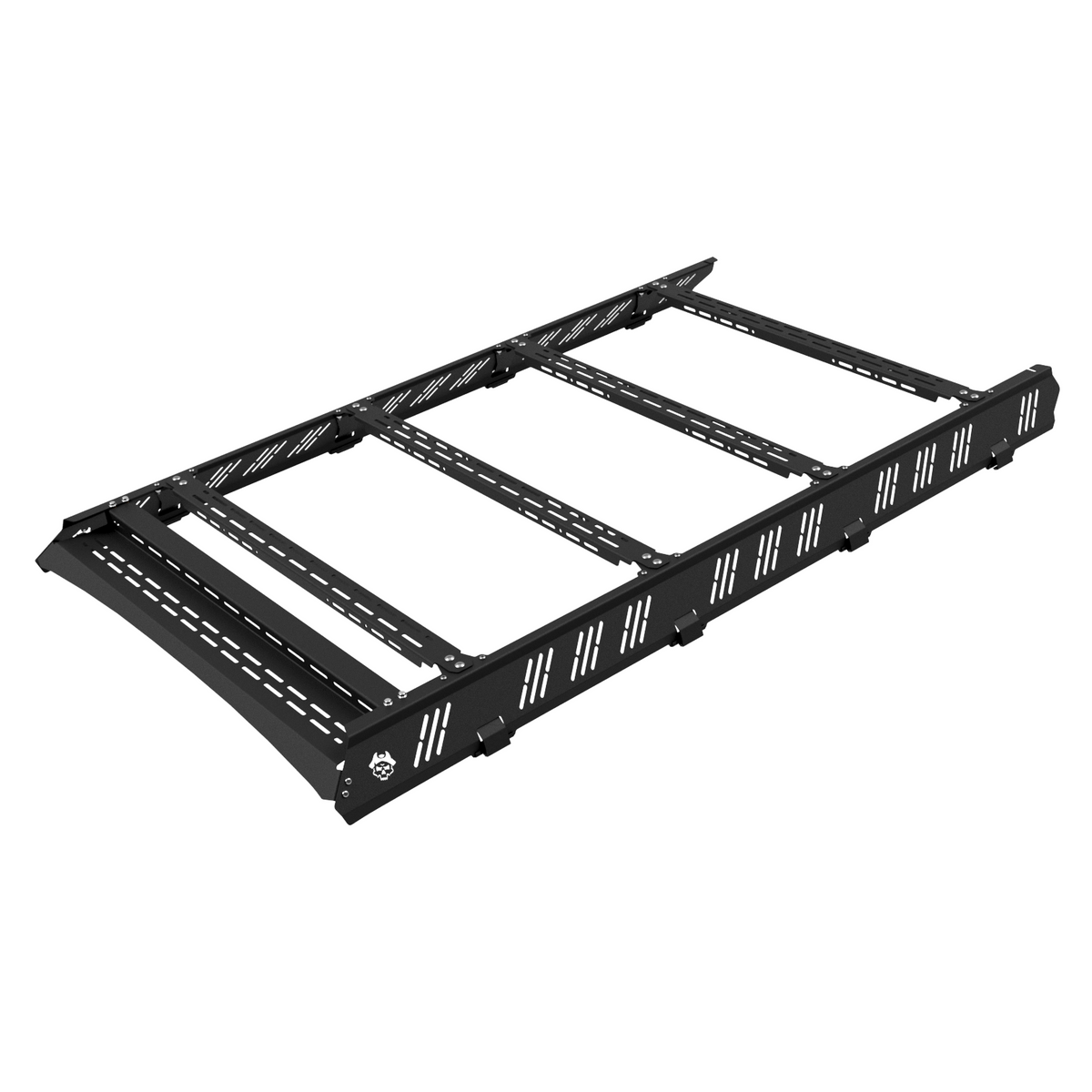 Low Profile Roof Top Tent Mount | Toyota Landcruiser LC76 - No thanks no wing / Yes please add a lightbar mount / Yes please add awning brackets
