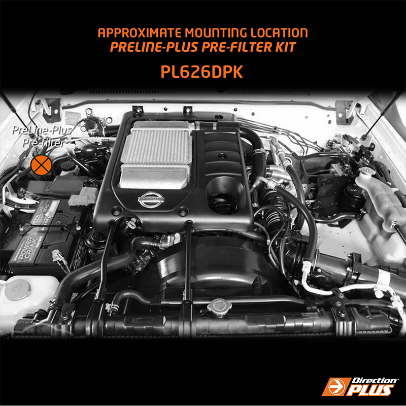 Direction Plus - PRELINE-PLUS PRE-FILTER KIT PATROL GU (PL626DPK)