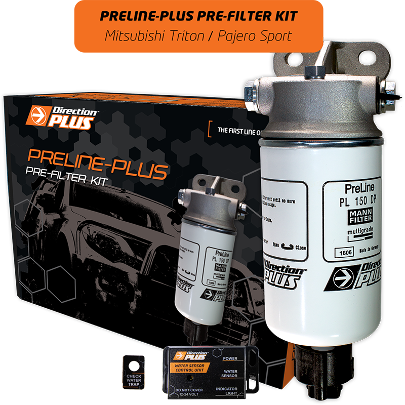 Direction Plus - PRELINE-PLUS PRE-FILTER KIT TRITON MQ/MR / PAJERO SPORT (PL629DPK)