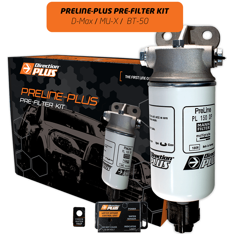 Direction Plus - PRELINE-PLUS PRE-FILTER KIT D-MAX / BT-50 / MUX 2020/2021 (PL645DPK)