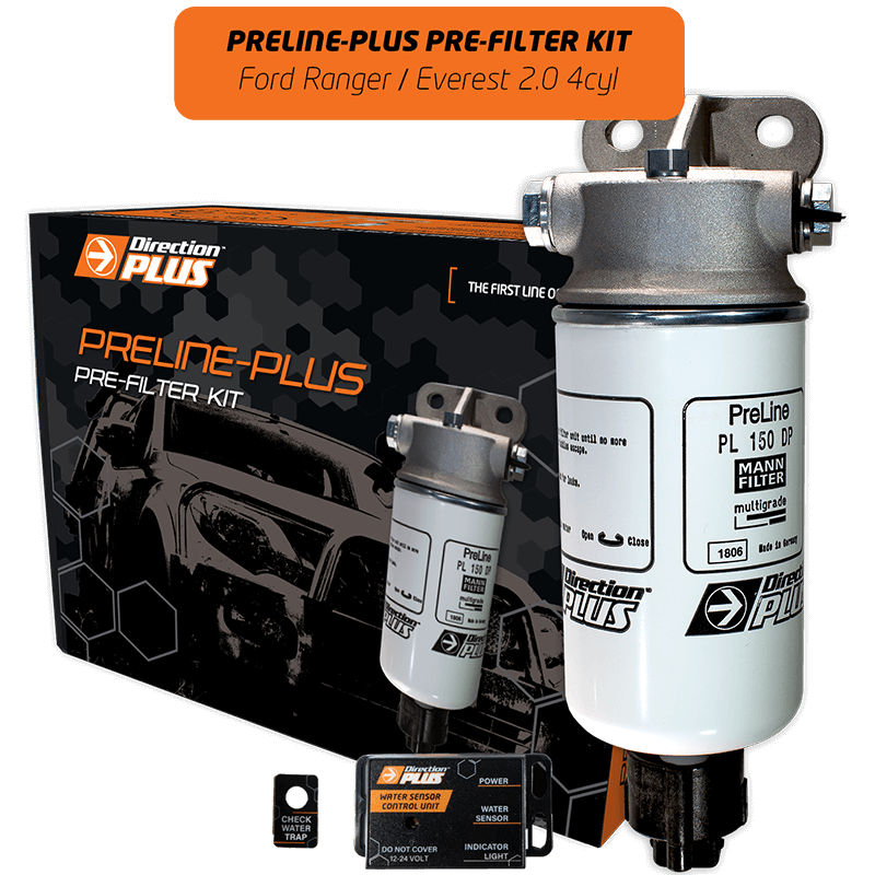 Direction Plus - PRELINE-PLUS PRE-FILTER KIT FORD PXIII BI-TURBO (PL664DPK)