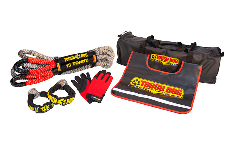 Tough Dog Recovery Kit with 13T Kinetic Rope