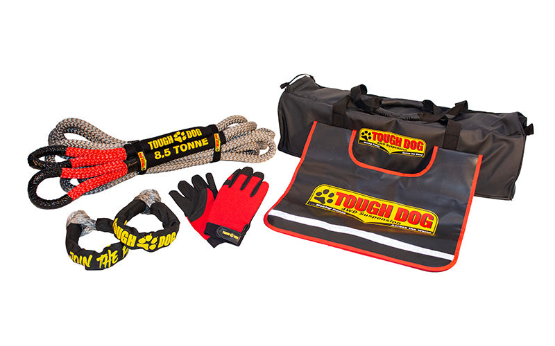 Tough Dog Recovery Kit with 8.5T Kinetic Rope