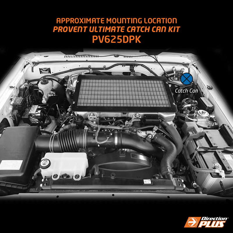 Direction Plus - ProVent Oil Separator Kit LAND CRUISER 70 (PV625DPK)