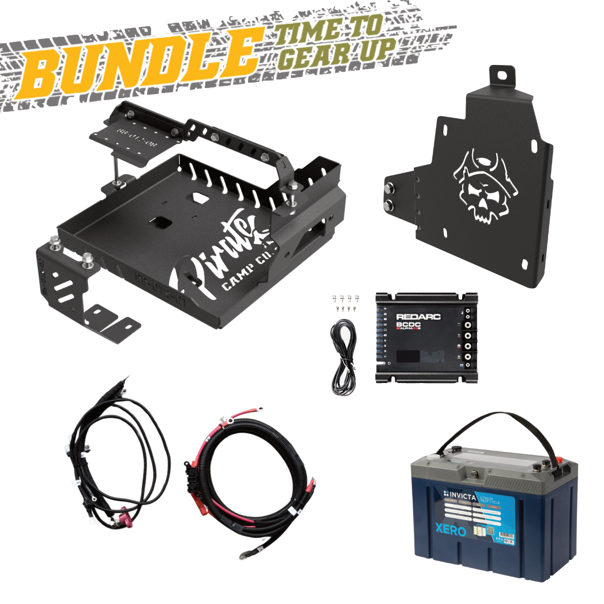 The Ultimate Dual Battery Kit | Toyota Prado 250 - Yes please - Invicta Xero 12V 120Ah