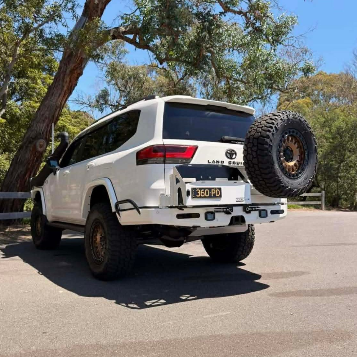 300 Series Toyota LandCruiser "V2" Rear Bar - Sahara ZX