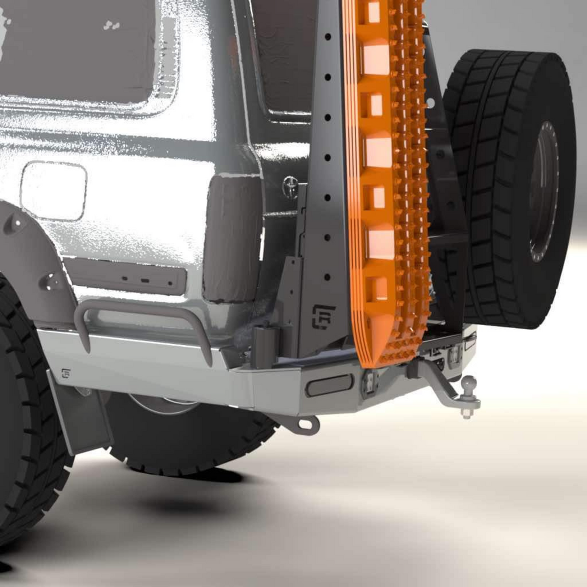 Rear Bar Modular Max Trax Holder V2 - <2016 200 Series